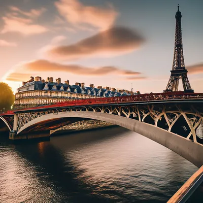 Самый Красивый Мост Парижа — стоковые фотографии и другие картинки Париж -  Франция - Париж - Франция, Ночь, Река Сена - iStock