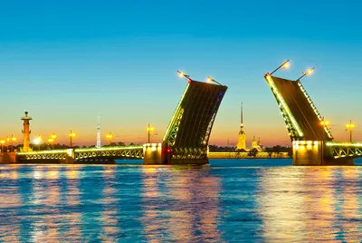 Основные мосты Санкт-Петербурга