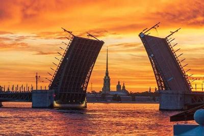 О Петербурге - Мост Петра Великого в Санкт-Петербурге (Большеохтинский мост)
