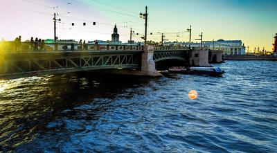 Благовещенский мост в Санкт-Петербурге