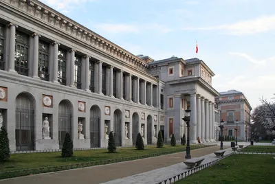 Музей Prado в Мадриде, Испании Стоковое Фото - изображение насчитывающей  луг, сервантеса: 38941436