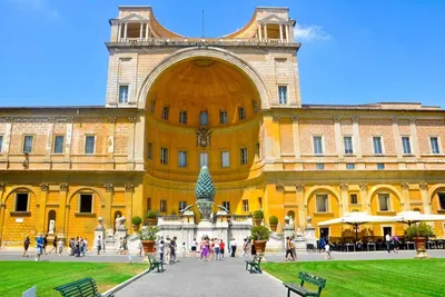 Схема музеев Ватикана - Истории из путешествий