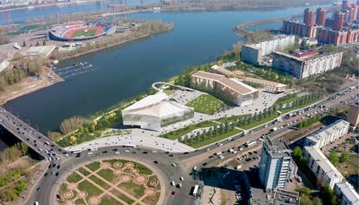 Площадь искусств создаётся на правобережной набережной Красноярска