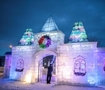 В Новосибирске 30 декабря открывают ледовый городок на набережной - МК  Новосибирск