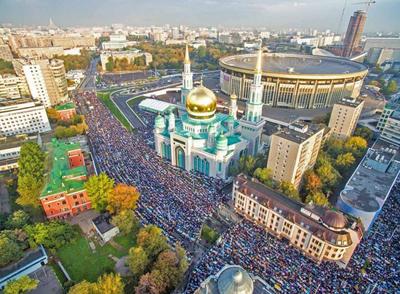 Намаз в Москве фото фотографии