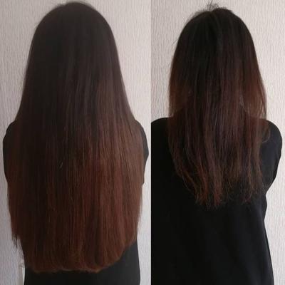 Наращивание волос на короткие волосы, цены, фото до и после
