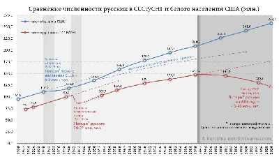 Население США: динамика по годам и городам