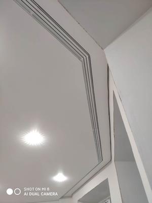 Как сделать двухуровневый натяжной потолок?