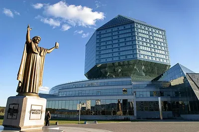 Национальная библиотека Минск фото