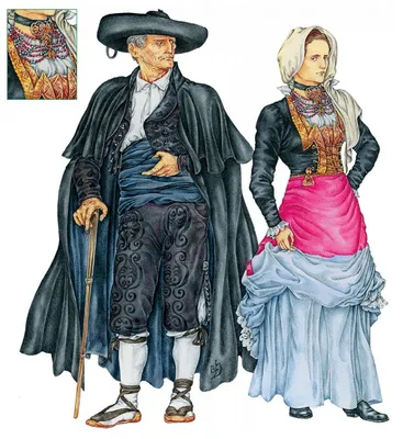 Традиционная одежда испании - 60 фото