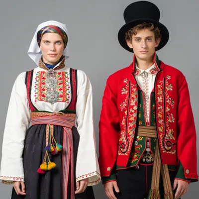 Национальный костюм Латышей (75 фото)