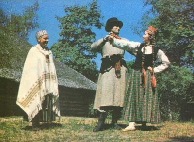 Латышский национальный костюм - 63 фото