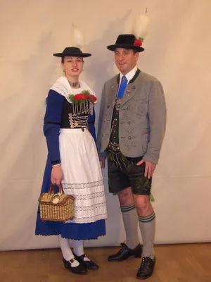Немецкий национальный стилизованный костюм | Славгородский городской  краеведческий музей