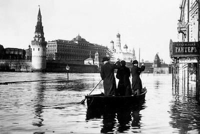 Наводнение в Москве фото фотографии