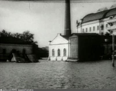 Наводнение. 10-14 апреля 1908. Россия, Москва - Site of Chelnokov's fond