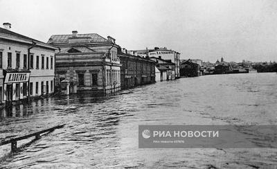Наводнение в Москве. Апрель 1908 года | Старые фотографии, Круиз, Москва
