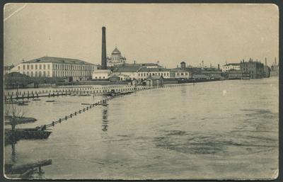 Наводнение в Москве 1926 года. Павелецкая площадь - Retro photos