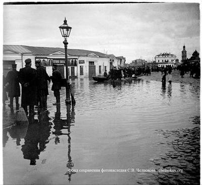 Наводнение в Москве. 1908 г | Пикабу