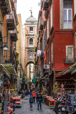 Улица Неаполя. Италия. | Пикабу