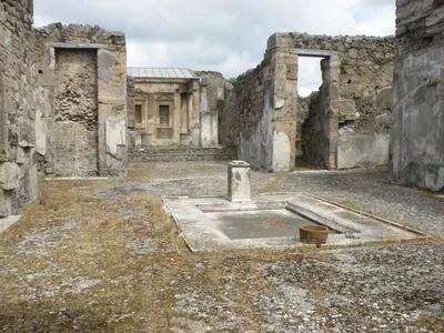 Фрески в Ruines Помпеи, Неаполь, Италии Редакционное Изображение -  изображение насчитывающей неаполь, гобелен: 40922590