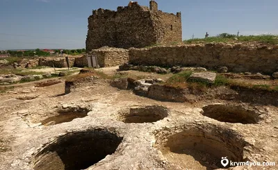 Неаполь Скифский с высоты птичьего полета. | Крымский Туристический  Навигатор