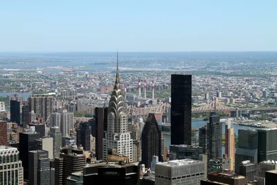 Фотография Нью-Йорк америка Мегаполис Горизонт Небоскребы 2560x1706
