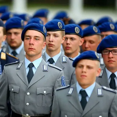 Bild: немецкие военнослужащие получили военную форму с символами SS —  15.11.2022 — В мире на РЕН ТВ