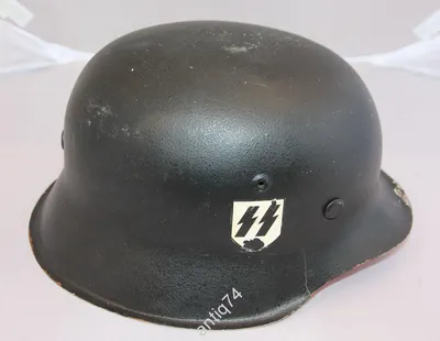 Каска немецкая СС, 3й рейх | Оружие, милитария — Антикварный салон «Арбатъ»