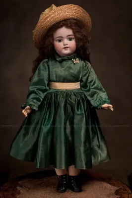 Немецкая кукла Simon and Halbig DEP 63 см | Кукольное платье, Одежда для  кукол, Одежда для куклы