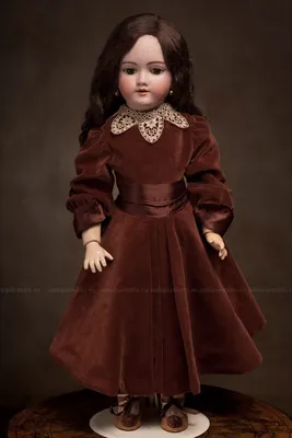 Немецкая кукла фирмы Hanwerck 68 см - на сайте антикварных кукол.