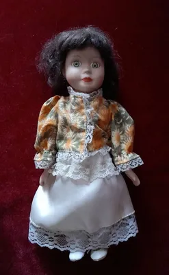Большая старинная немецкая кукла Sonnenberger - «VIOLITY»