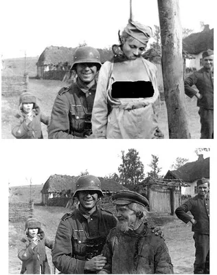 Вот как в СССР цензоры обрабатывали фото-кадры, сделанные во время Второй  мировой войны