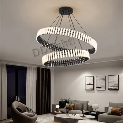 Немецкие дизайнерские люстры для гостиной, яркие светильники, 55 °,  современные круглые подвесные лампы, кухня, спальня, домашний декор |  AliExpress
