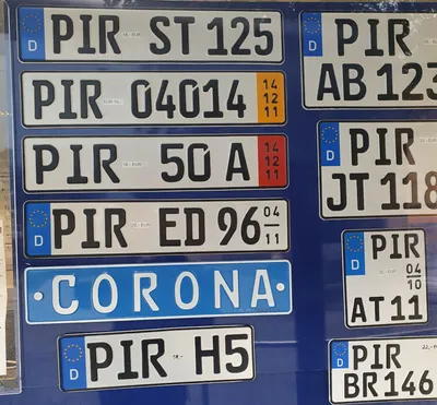 Что означают буквы и цифры на иностранных автомобильных номерах  Автомобильный портал 5 Колесо