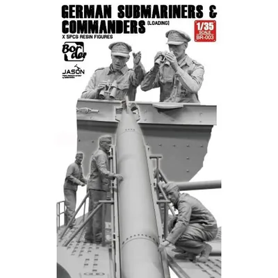 Купить сборная модель Border Model 1/35 Немецкие подводники и командир (в  действии) BR-002, цены на Мегамаркет | Артикул: 600010938262