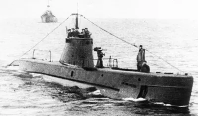 Сборная модель немецкая подводная лодка \"Тип XXIII\"
