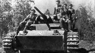 Как зимой отапливались танки во время войны наши и немецкие? | Пикабу