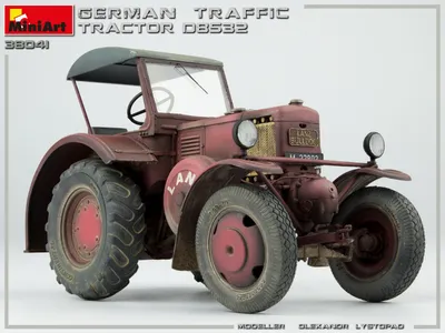 Немецкий трактор D8506 Мод. 1937 г.