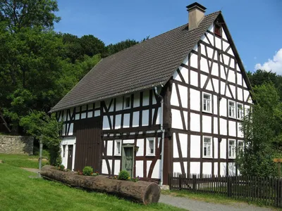 Немецкий фахверк – современный дом с древней историей, разновидности,  современные решения