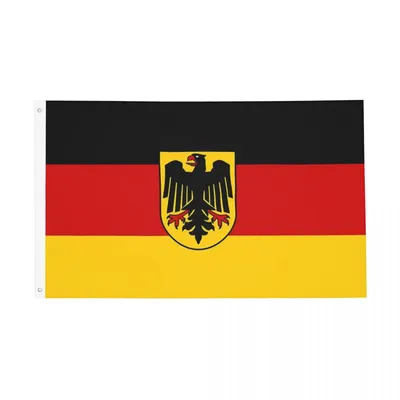 Германский государственный флаг, немецкий флаг, фотография любой погоды,  Императорский Орел, украшение, двусторонние флаги 2x3 3x5 4x6 5x8 футов |  AliExpress