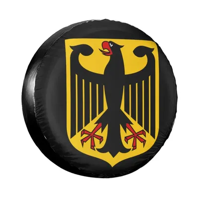 Немецкий герб стоковое изображение. изображение насчитывающей поле -  30004587