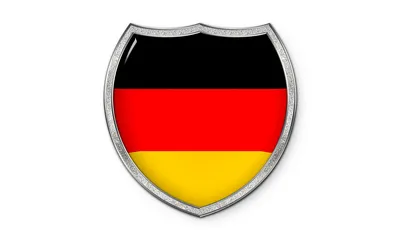 Купить Newbee Металл 3D Германия Немецкий Флаг Значок Эмблема Deutsch  Наклейка Для Автомобиля Наклейка Решетка Бампер Окно Украшения Тела | Joom
