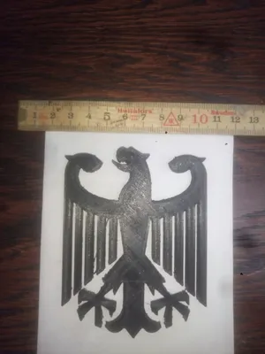 Deutschland Германия немецкий орел - наклейка стикеры на авто, машину,  ноутбук, планшет, стену, для сноуборда, доску, холодильни