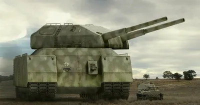Немецкий танк крыса фото фотографии