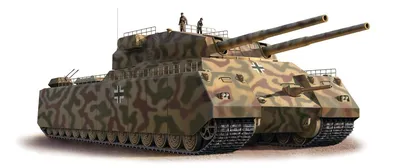 P.1000 Ratte: проект самого большого танка (1000 т) в истории! | Танк,  История, Проекты