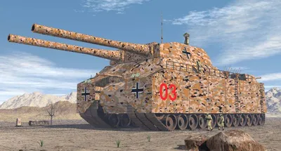 Самый большой танк в мире по-немецки | ProTанки | Дзен