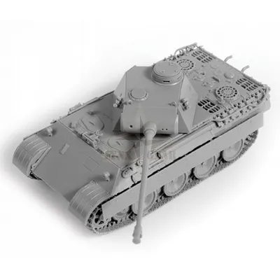Amusing 35A047 1/35 Немецкий танк Пантера KF-51 Panther 4th gen MBT |  modelismus