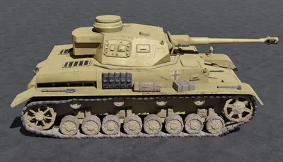 Сборная модель Немецкий танк T-4 F2