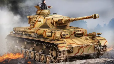 6240 Звезда (Zvezda) 1:100 Pz.Kpfw.IV ausf.H German medium tank (Т-4  модификация H Немецкий средний танк) :: Сборные модели :: Звезда (Zvezda)  :: техника :: 1:100