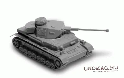 303503 Моделист 1/35 Немецкий танк T-IV H :: Сборные модели :: Техника ::  Моделист :: 1/35